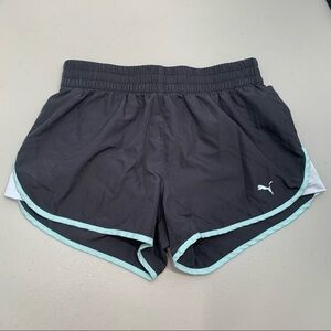 Puma Shorts Womens Black Small Running Athletic Active Gym Lightweight Ladies